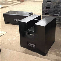 宜昌2噸砝碼銷(xiāo)售2000公斤行車(chē)配重標準砝碼